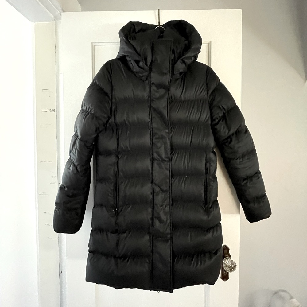 Nike mid length down puffer coat